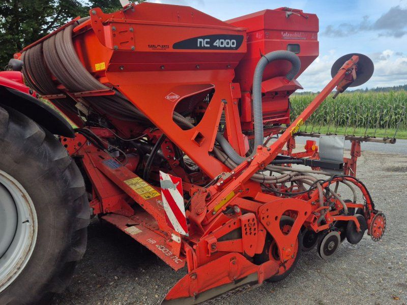 Kuhn HR 4003 NC m/Venta NC 4000 med skiveskær og frøsåkasse