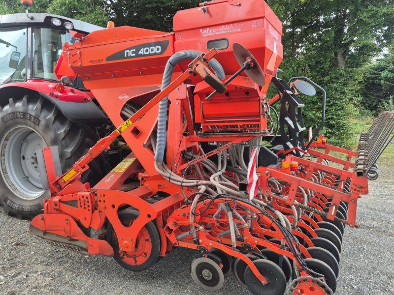 Kuhn HR 4003 NC m/Venta NC 4000 med skiveskær og frøsåkasse
