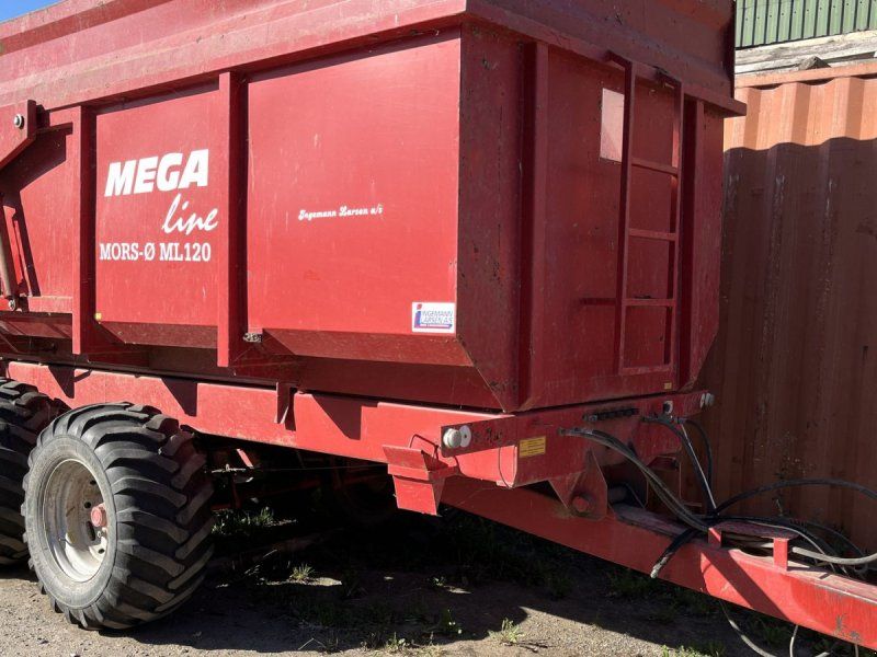 Mega Line ML120 Tipvogn m. Hydr. bagsmæk