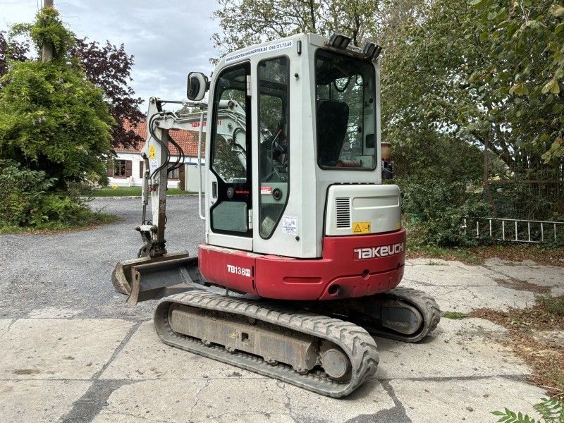 2019 Takeuchi TB138 FR Minibagger