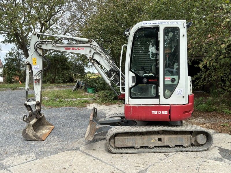 2019 Takeuchi TB138 FR Minibagger