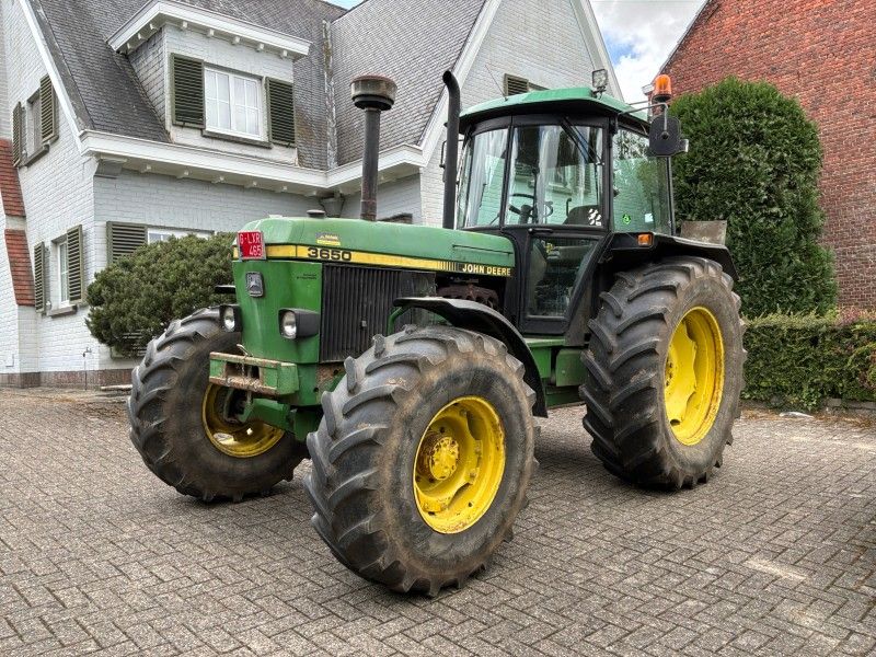 1989 John Deere 3650 Four-Wheel-Drive Vintage Tractor