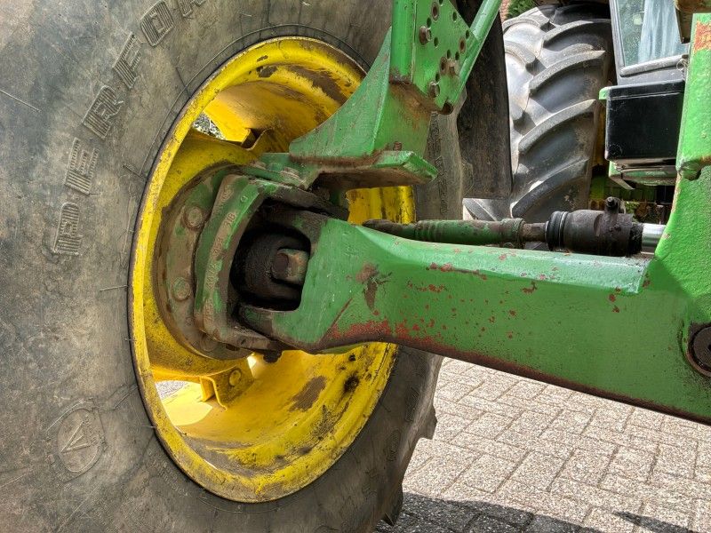 1989 John Deere 3650 Four-Wheel-Drive Vintage Tractor