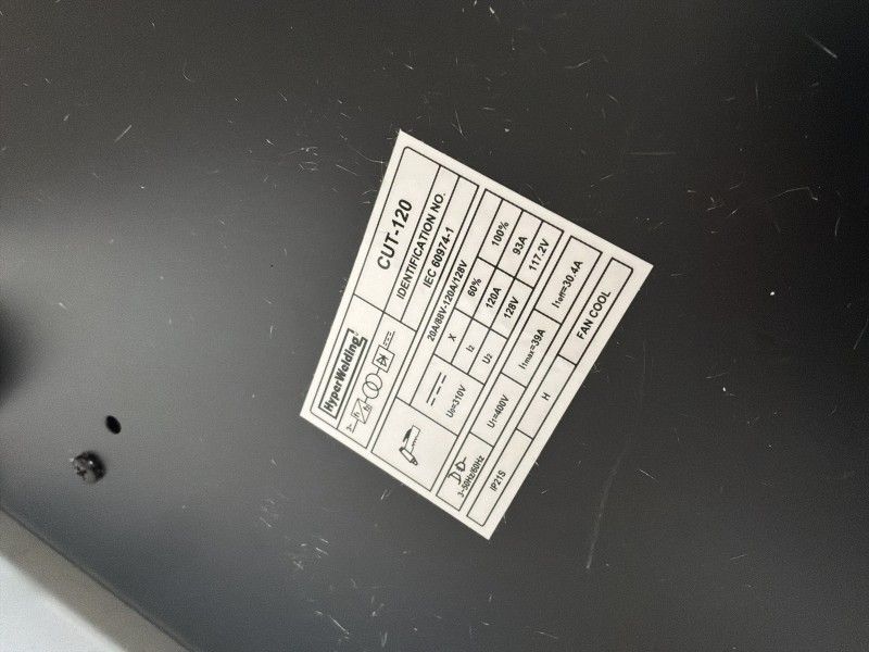 HyperWelding CUT-120 Plasma Cutter (Unused)
