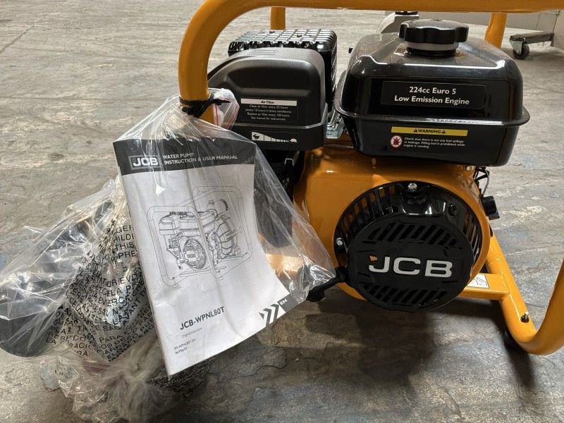 JCB WPNL80T Schmutzwasserpumpe (unbenutzt)