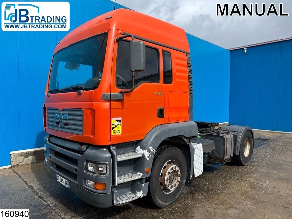 MAN TGA 18 410 EURO 3, PTO, Hydraulic, Manual trans