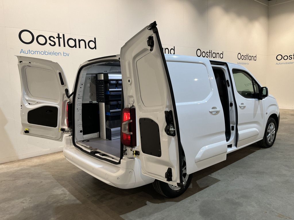 Peugeot Partner 1.5 BlueHDI 130 PK L2 Automaat Servicebus / Sortimo Inrichting / Schuifdeur L + R / Euro 6 / Airco / Camera / Cruise Control / CarPlay / LMV / 94.500 KM !!