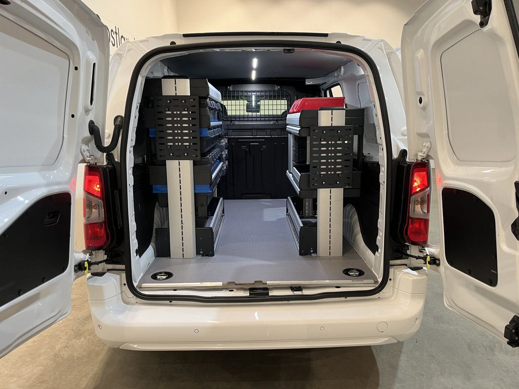 Peugeot Partner 1.5 BlueHDI 130 PK L2 Automaat Servicebus / Sortimo Inrichting / Schuifdeur L + R / Euro 6 / Airco / Camera / Cruise Control / CarPlay / LMV / 94.500 KM !!