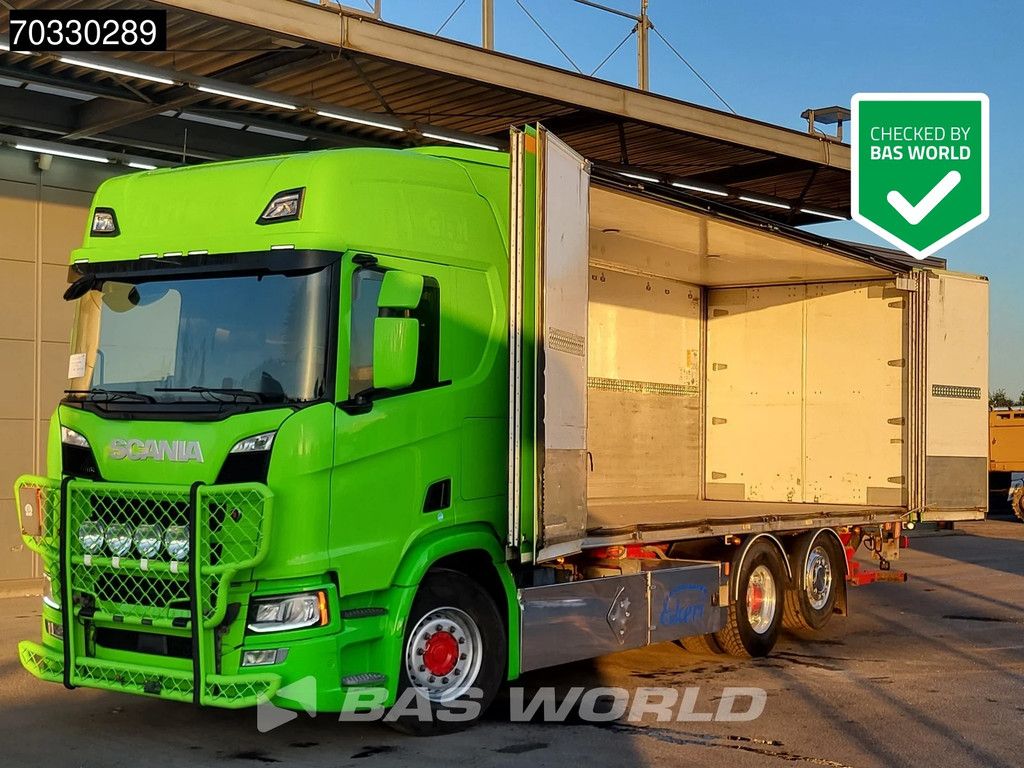 Scania R R450 6X2 Full Air Lift+steering axle 2000kg Ladebordwand Retarder Euro 6