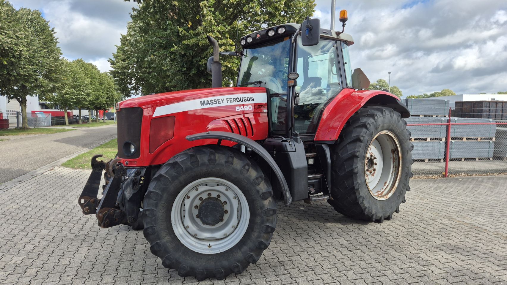 Massey Ferguson 6490 Dyna-6 40Kmh. Lucht Fronthef en PTO