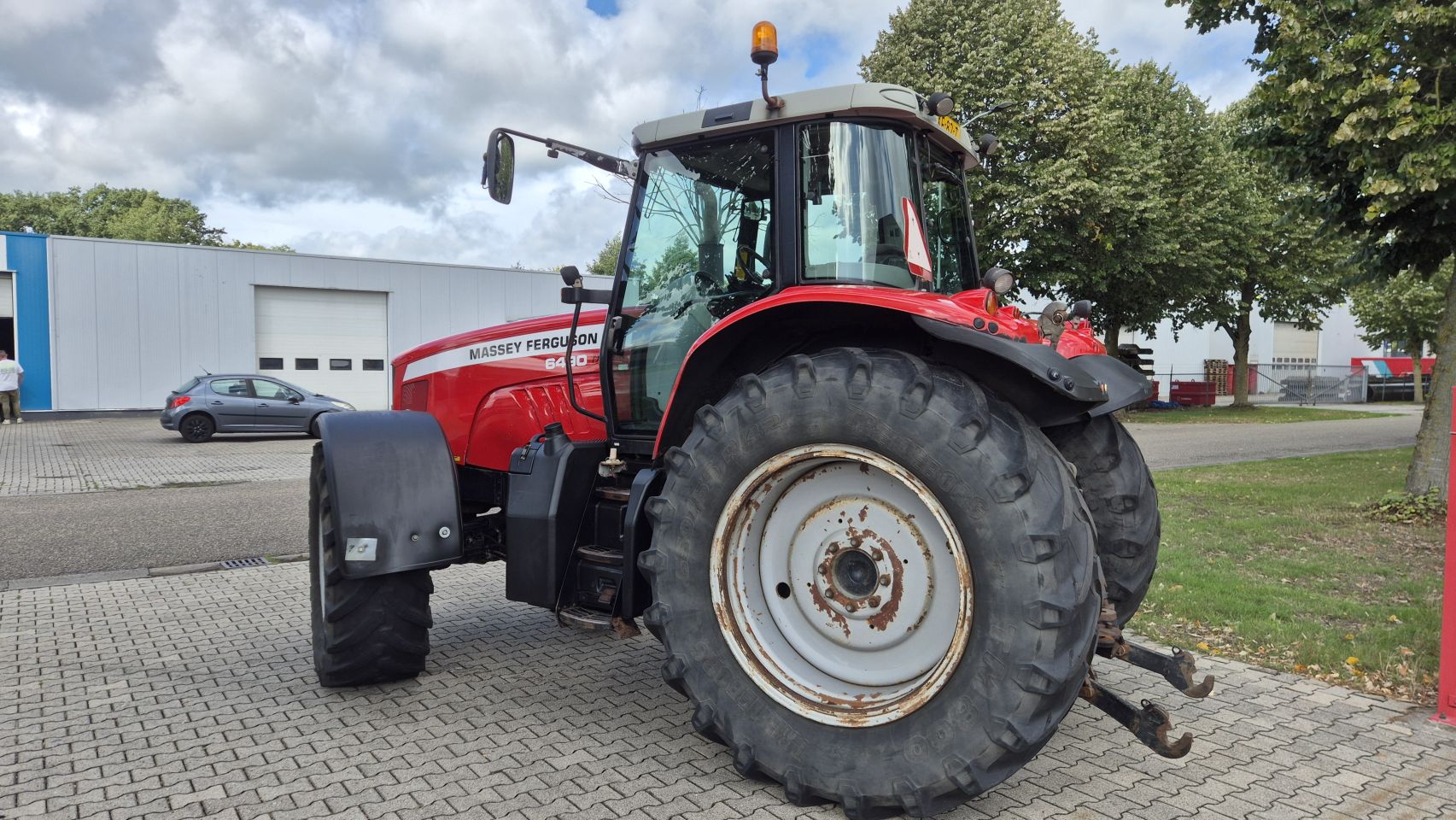 Massey Ferguson 6490 Dyna-6 40Kmh. Lucht Fronthef en PTO