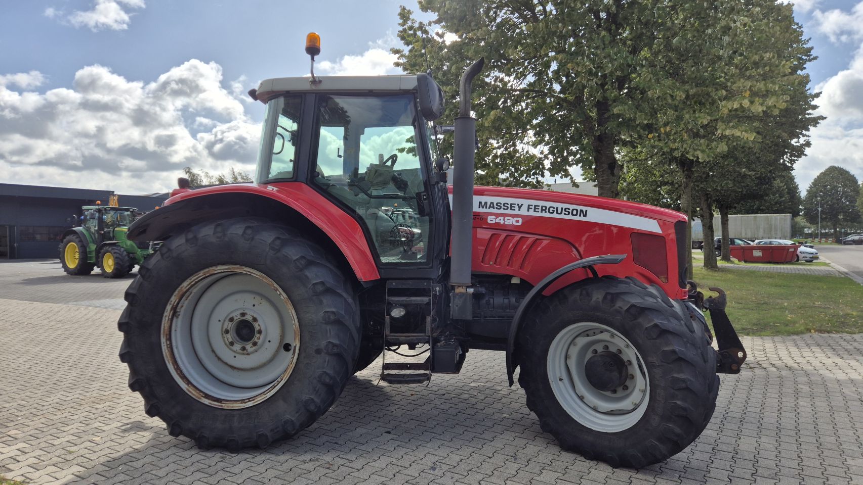 Massey Ferguson 6490 Dyna-6 40Kmh. Lucht Fronthef en PTO