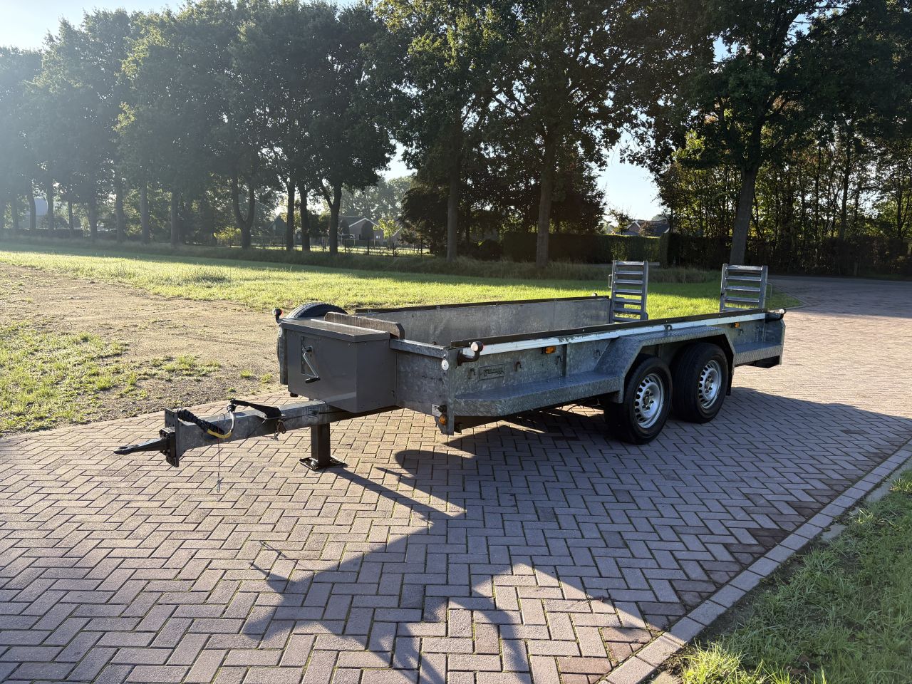 Aanhanger kuip dieplader Hydro-Stopp 5.2 TON Veldhuizen