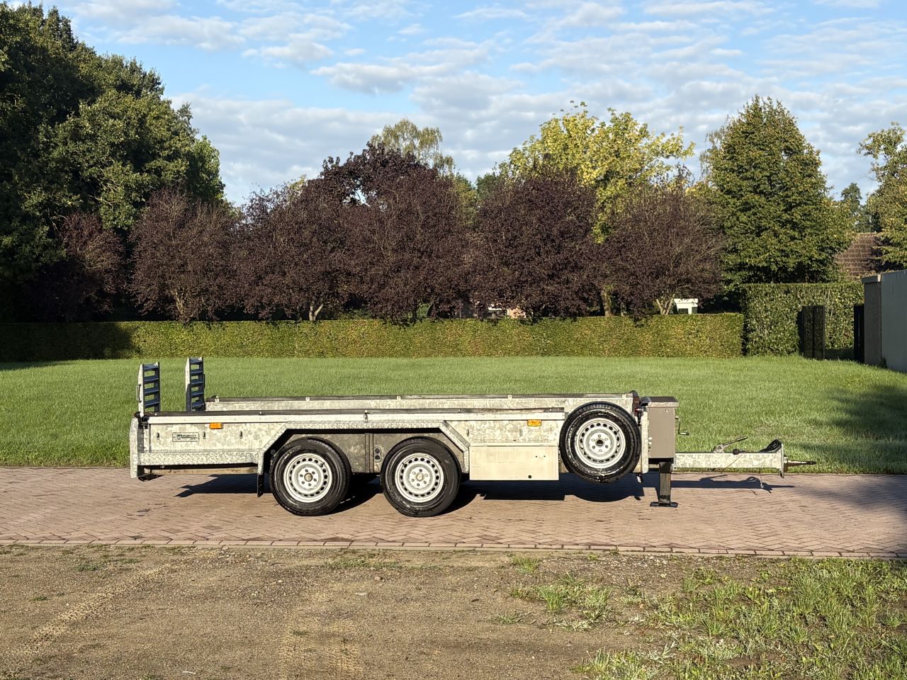 Aanhanger kuip dieplader Hydro-Stopp 5.2 TON Veldhuizen