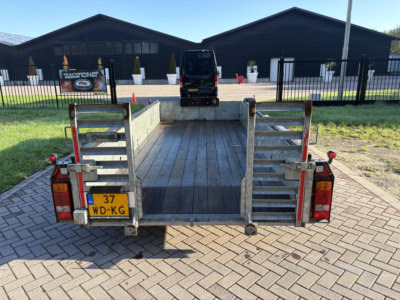 Aanhanger kuip dieplader Hydro-Stopp 5.2 TON Veldhuizen