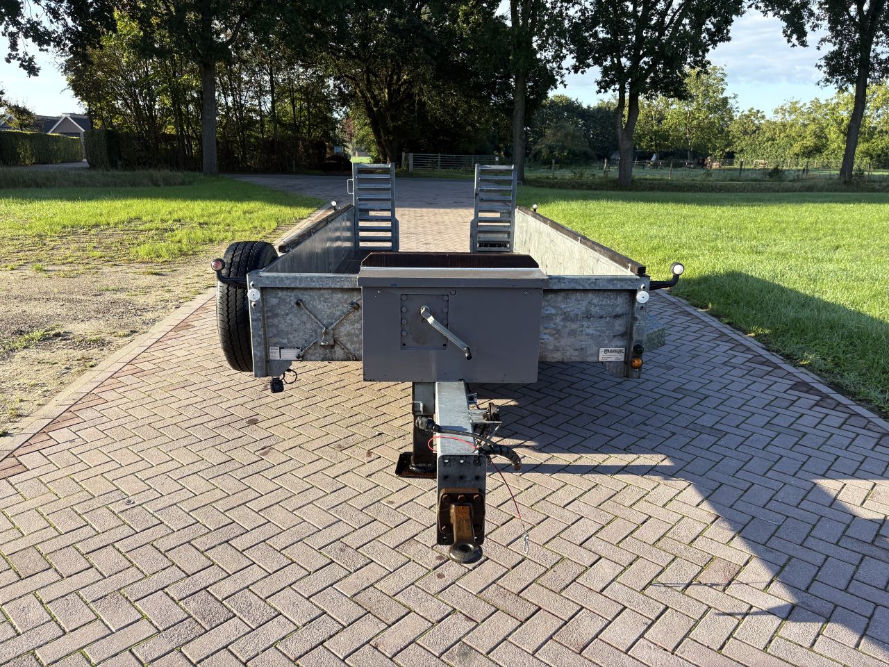 Aanhanger kuip dieplader Hydro-Stopp 5.2 TON Veldhuizen