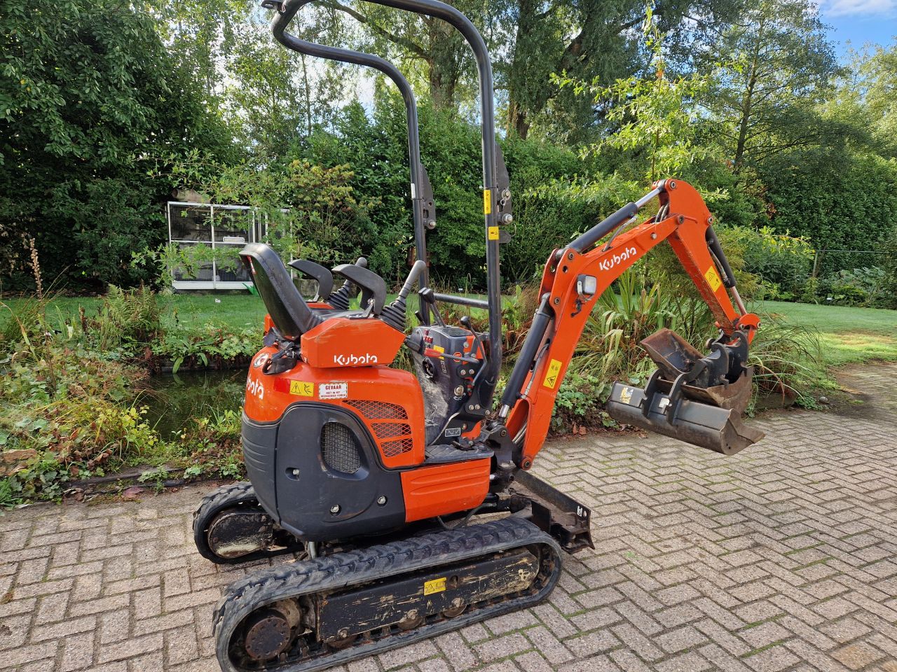 Minigraver kubota u10