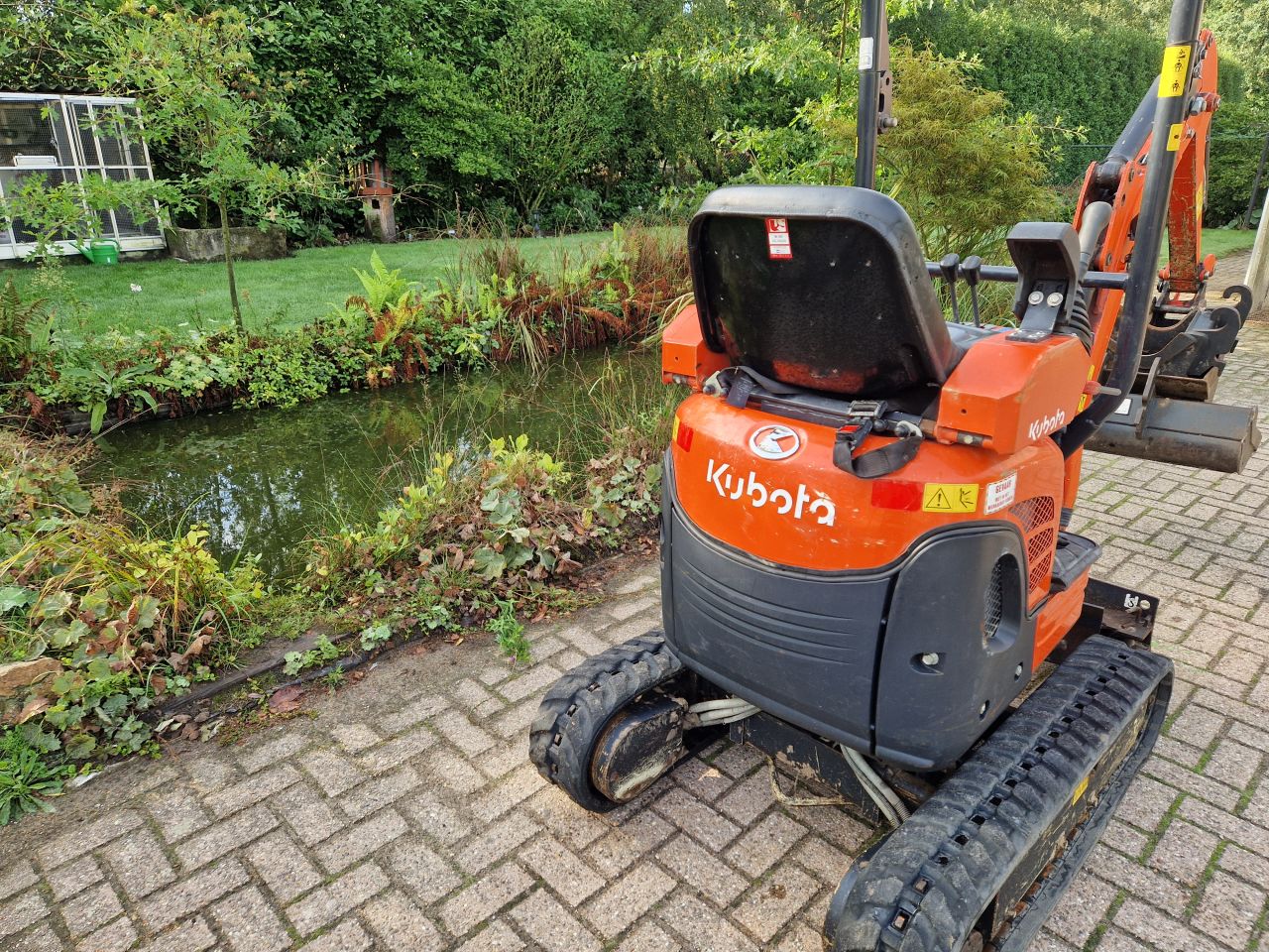 Minigraver kubota u10