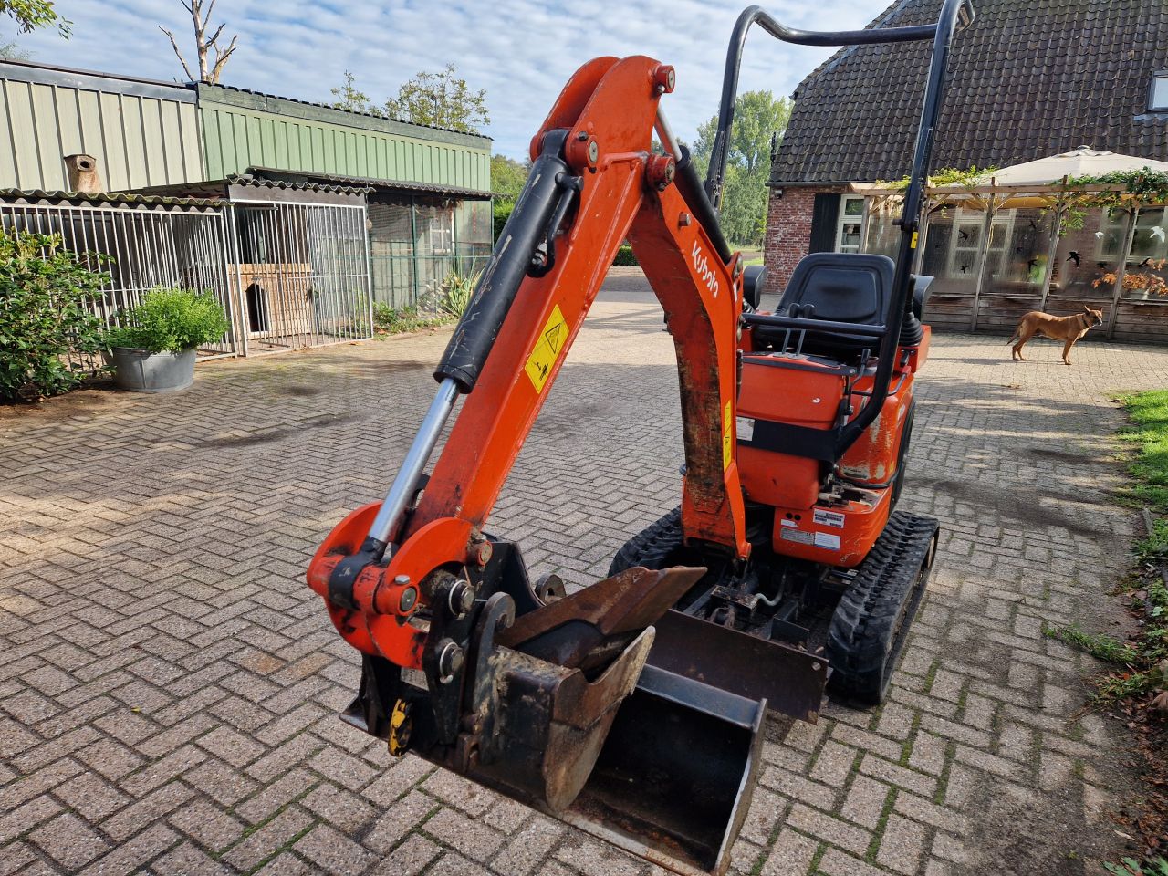 Minigraver kubota u10