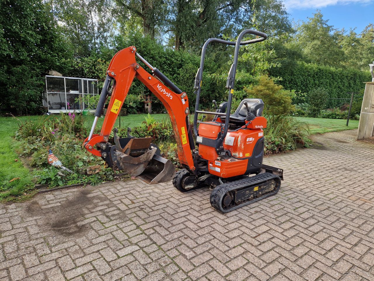 Minigraver kubota u10