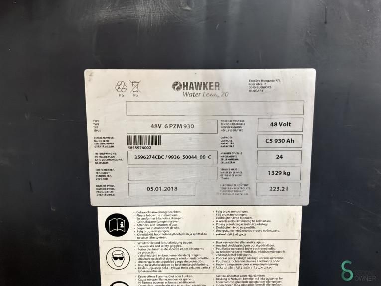 Schubmaststapler Elektrisch Still FM-X25 2018 Zerlegt