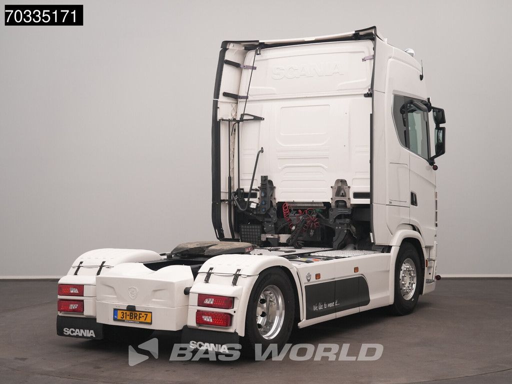 Scania S S580 4X2 Full Option! V8 NL-Truck APK Retarder 2x Tanks Standklima ACC Navi Leather TV Microwave Alcoa's