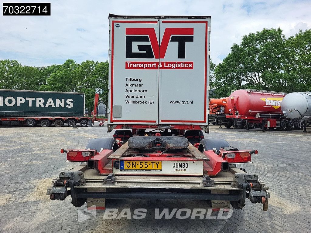 Jumbo T0180 2 Achsen LZV B-Double Tailgate LBW Steering Axle