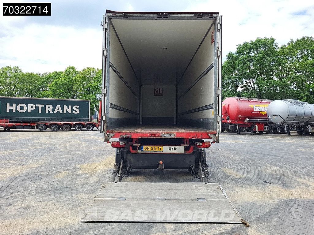 Jumbo T0180 2 Achsen LZV B-Double Tailgate LBW Steering Axle