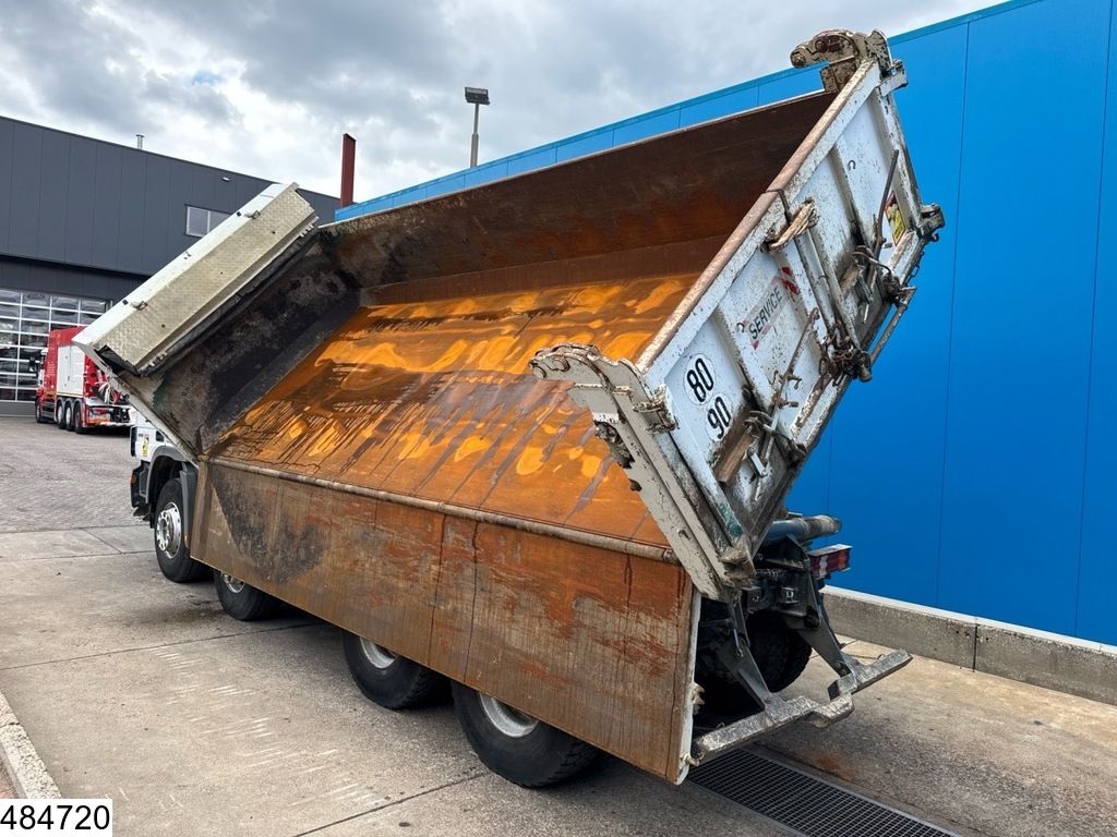 Mercedes Actros 4141 8x4, EURO 5, Meiller, Standairco, Naafreductie
