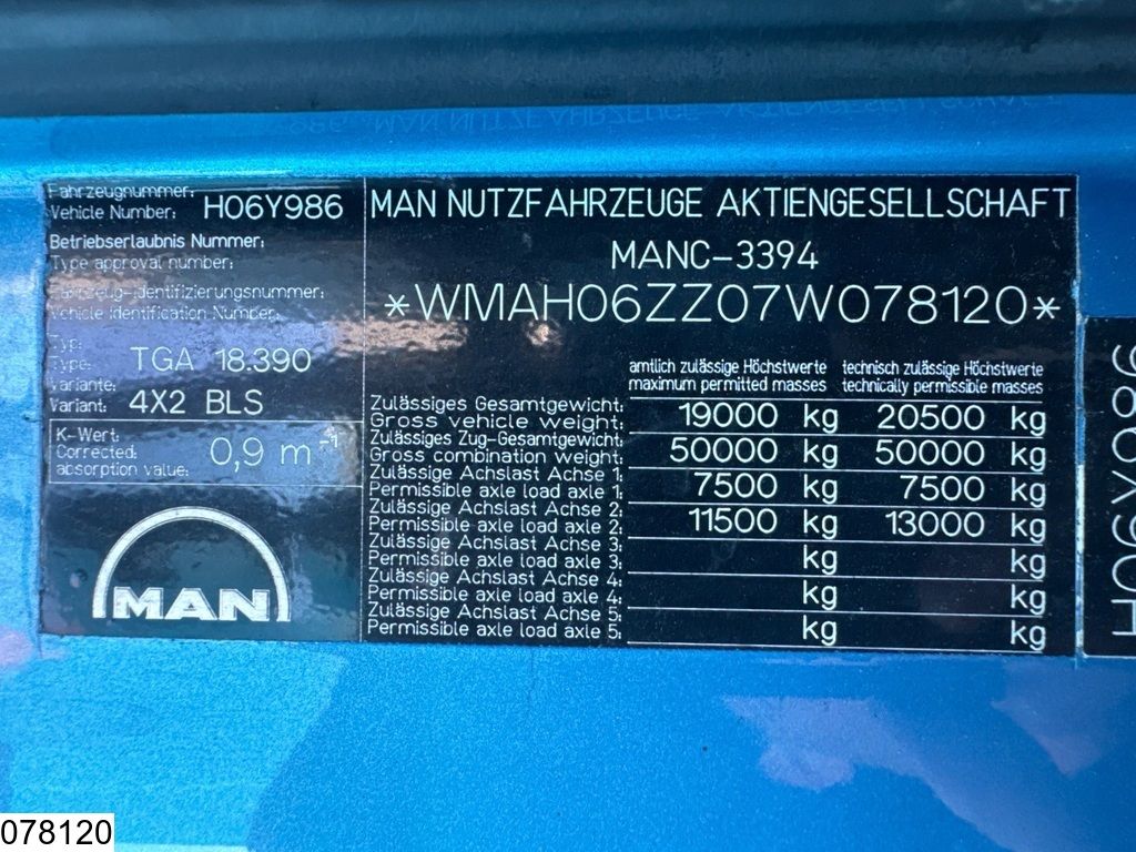 MAN TGA 18 390 EURO 4