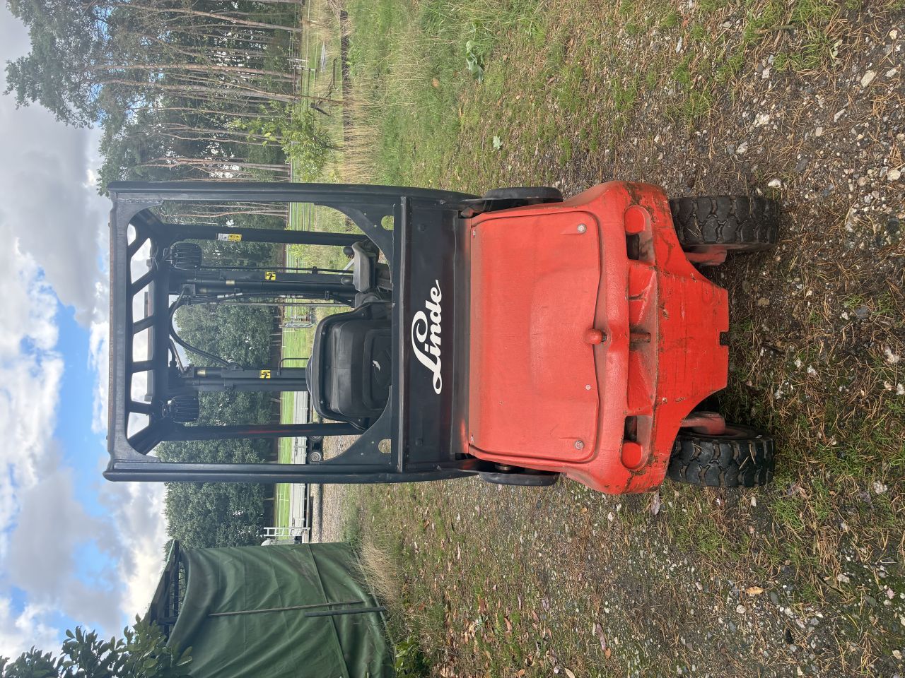 Linde e16 heftruck triplex mast