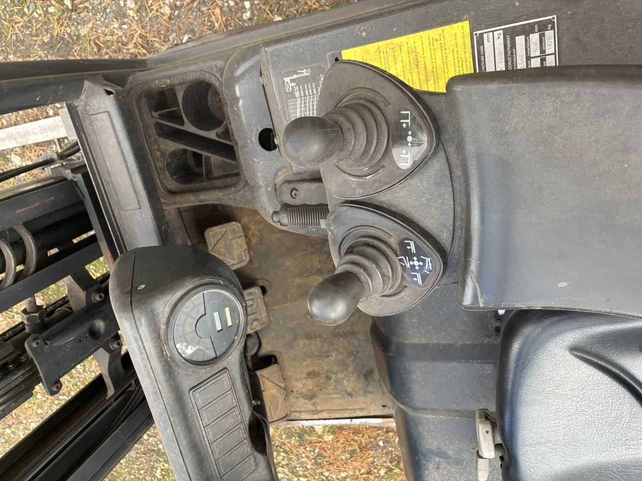 Linde e16 heftruck triplex mast