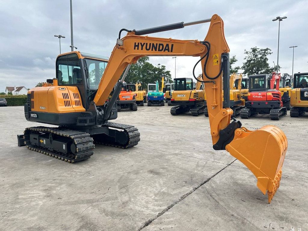 Midigraafmachine Hyundai R60VS Diesel 2019
