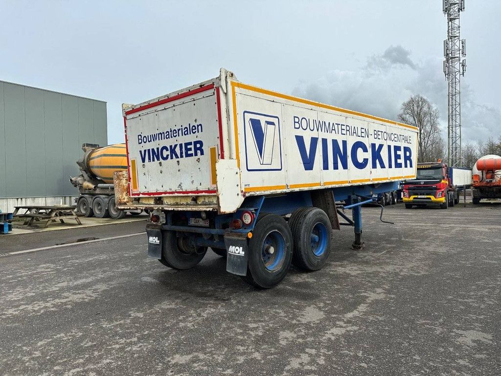 Tipper Semi-trailer MOL K8F/20TM/33ST 1988