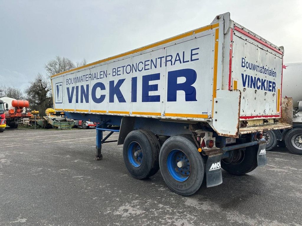 Tipper Semi-trailer MOL K8F/20TM/33ST 1988