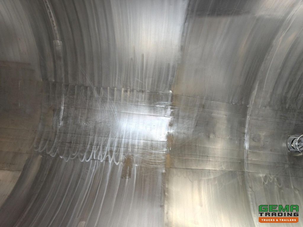 Burg BPO 12-27 Z 32.620 l – ADR FL/AT – Edelstahltank – BPW-Fass – 3 Kammern – TOP! – TÜV bis 07/2027