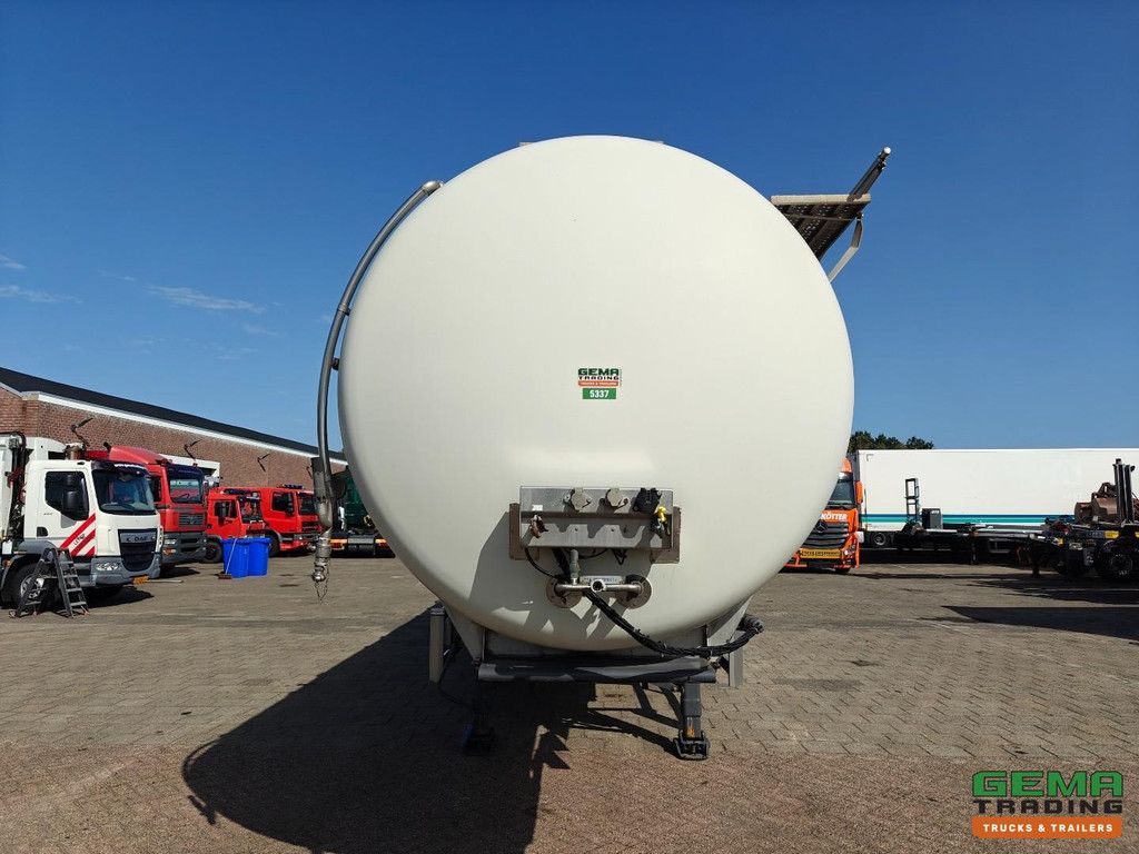 Burg BPO 12-27 Z 32.620 l – ADR FL/AT – Edelstahltank – BPW-Fass – 3 Kammern – TOP! – TÜV bis 07/2027
