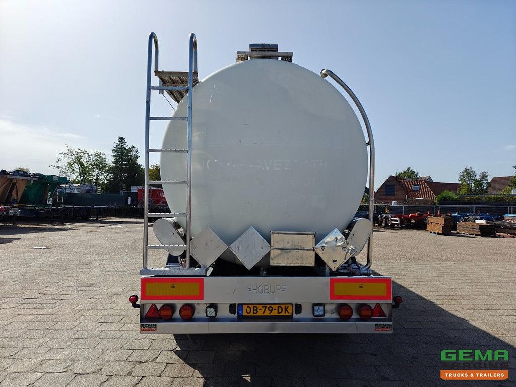 Burg BPO 12-27 Z 32.620 l – ADR FL/AT – Edelstahltank – BPW-Fass – 3 Kammern – TOP! – TÜV bis 07/2027