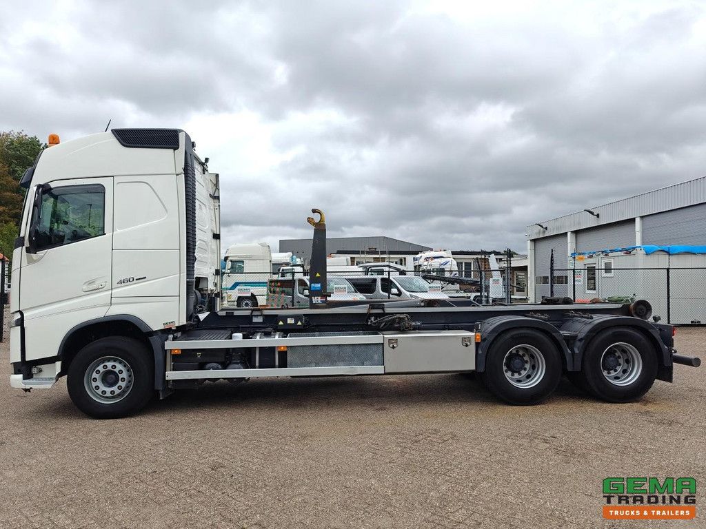 Volvo FH 460 6x4 GlobeTrotter Euro6C – 10-Tonnen-Vorderachse – VDL 21-Tonnen-Hakenliftsystem – Liftbare Antriebsachse – SmartTacho V2