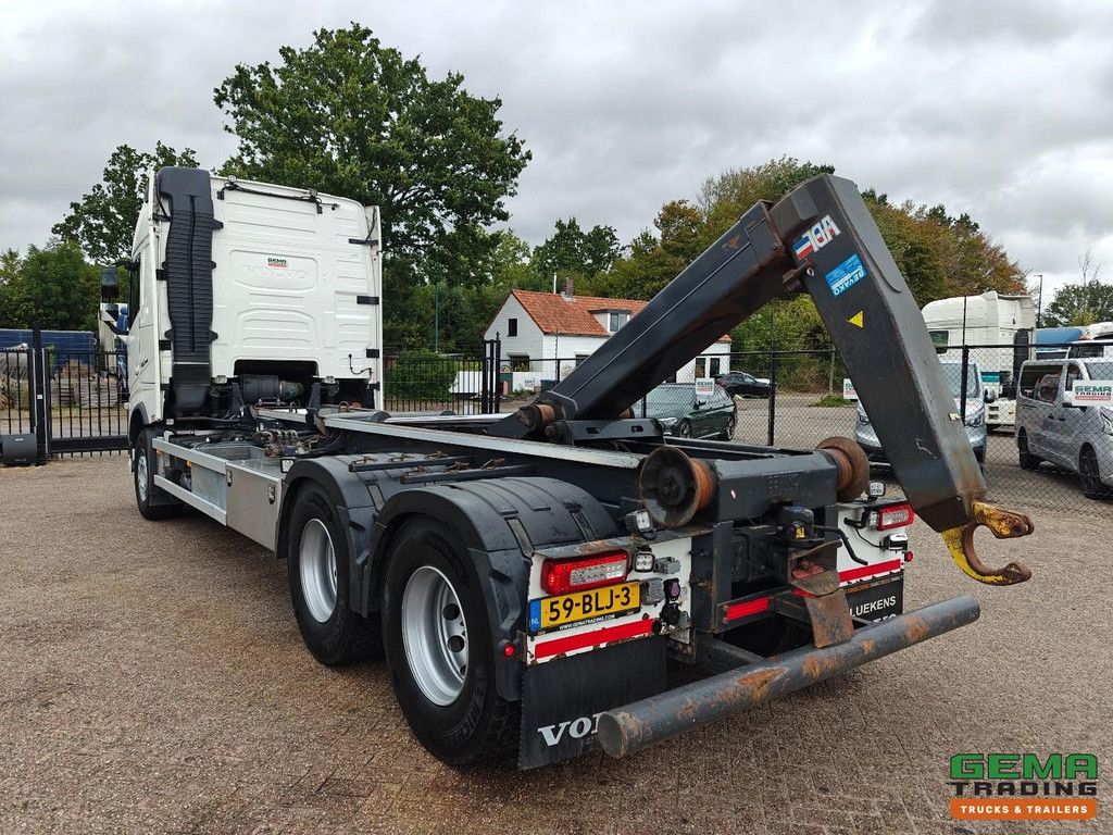 Volvo FH 460 6x4 GlobeTrotter Euro6C – 10-Tonnen-Vorderachse – VDL 21-Tonnen-Hakenliftsystem – Liftbare Antriebsachse – SmartTacho V2
