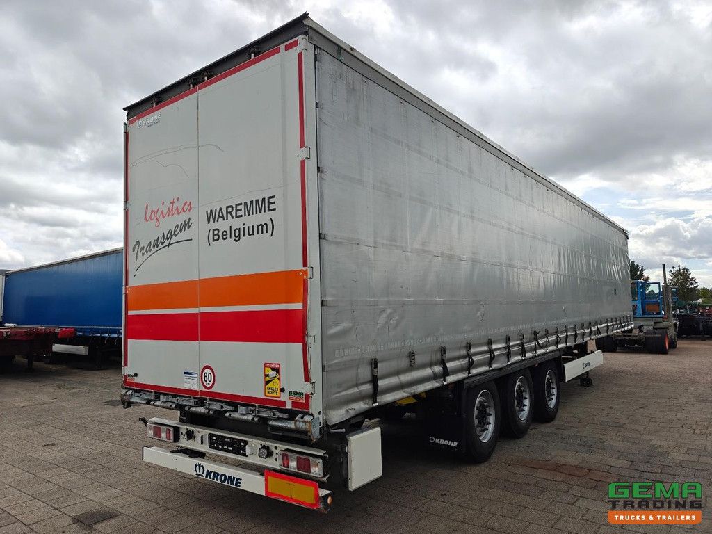 Krone SD Sliding Curtains/Roof - KroneSafeCurtain - Spare Wheel - KroneAxle Disc Brake - 6320 KG - 03/2027 MOT
