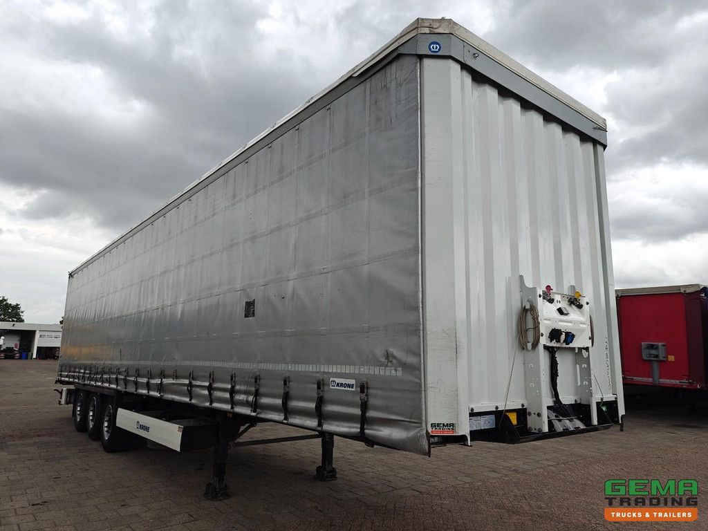 Krone SD Sliding Curtains/Roof - KroneSafeCurtain - Spare Wheel - KroneAxle Disc Brake - 6320 KG - 03/2027 MOT