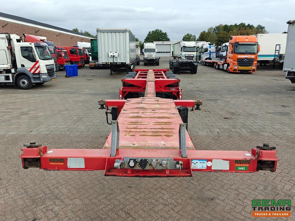 Broshuis 3UCC-39/45 Mehrere SAF-Scheibenbremsen, 2 Liftachsen, für alle Containertypen geeignet, TÜV bis 06/2027