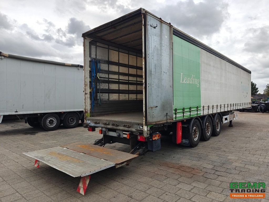 Van Hool 3B0072 Schiebeplanen/Dach + klappbare Heckklappe 2000 kg – Riffelblechboden – SAF-Seilscheibe – verzinkt – ADR AT FL OX