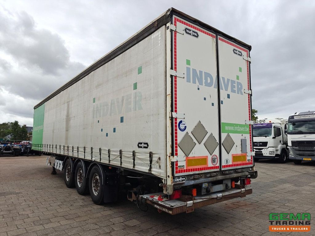 Van Hool 3B0072 Schiebeplanen/Dach + klappbare Heckklappe 2000 kg – Riffelblechboden – SAF-Seilscheibe – verzinkt – ADR AT FL OX