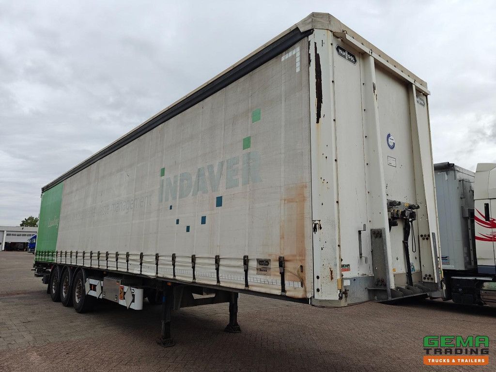 Van Hool 3B0072 Schiebeplanen/Dach + klappbare Heckklappe 2000 kg – Riffelblechboden – SAF-Seilscheibe – verzinkt – ADR AT FL OX