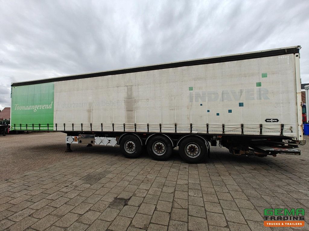 Van Hool 3B0072 Schiebeplanen/Dach + klappbare Heckklappe 2000 kg – Riffelblechboden – SAF-Seilscheibe – verzinkt – ADR AT FL OX