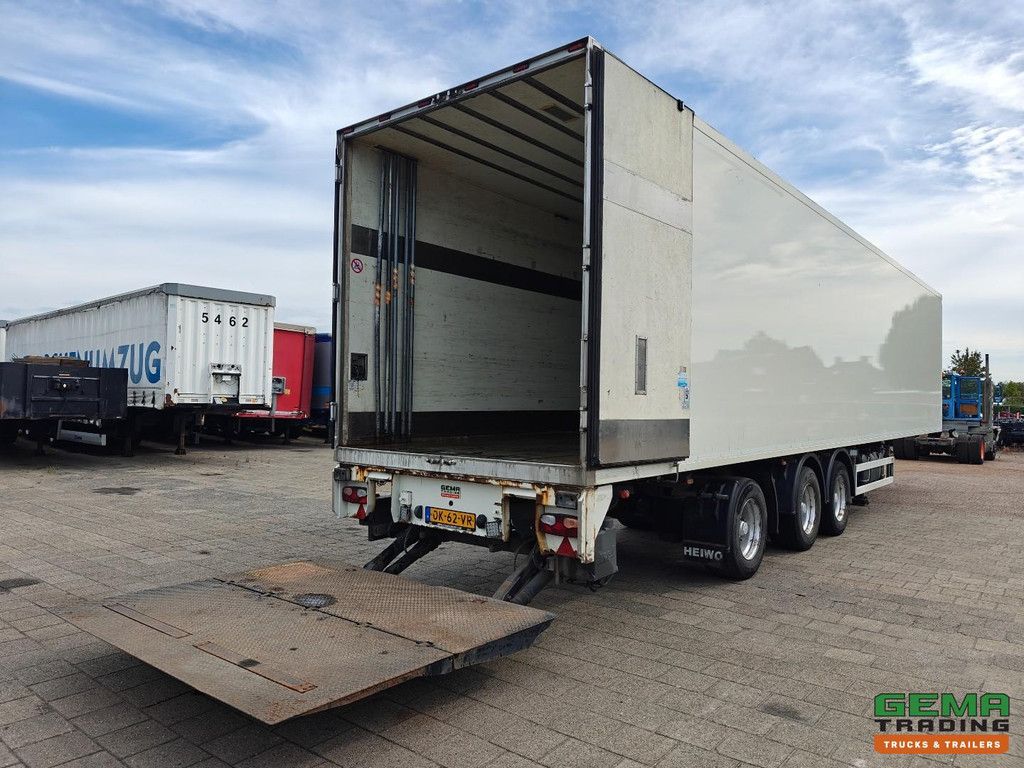 Pacton TBZ 342 Heiwo Kühl-/Gefrierbox + Thermo King SLX200 mit 3761 Betriebsstunden + AMA Ladebordwand 2500 kg - Liftachse + Lenkachse - BPW Trommel