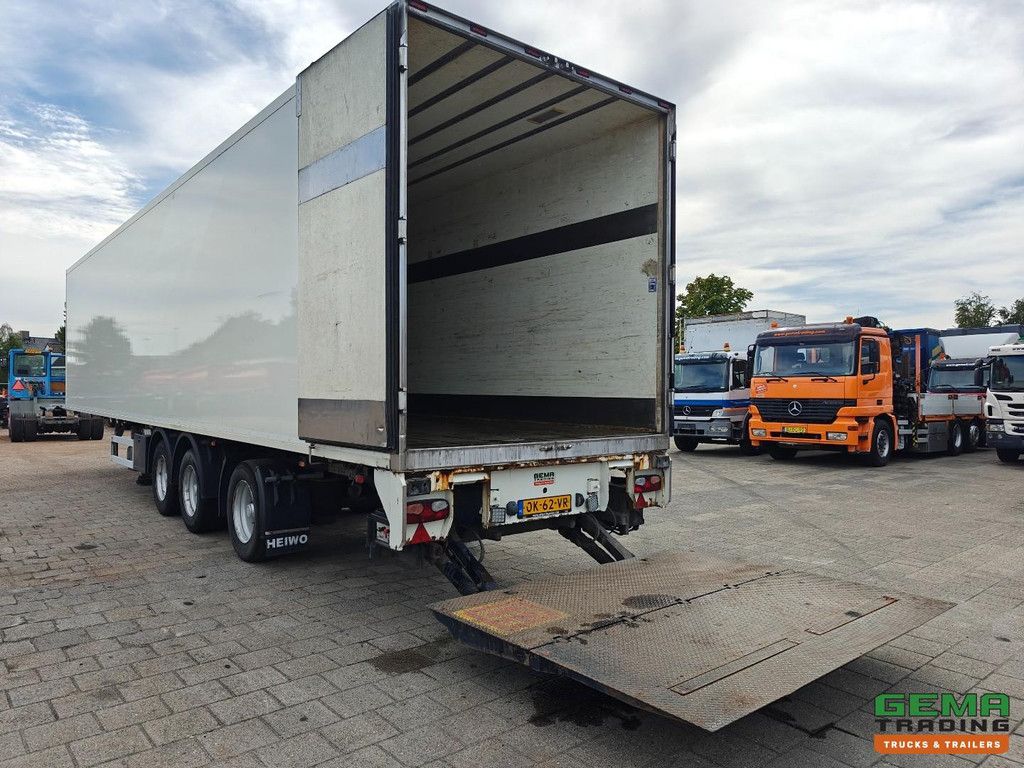 Pacton TBZ 342 Heiwo Kühl-/Gefrierbox + Thermo King SLX200 mit 3761 Betriebsstunden + AMA Ladebordwand 2500 kg - Liftachse + Lenkachse - BPW Trommel