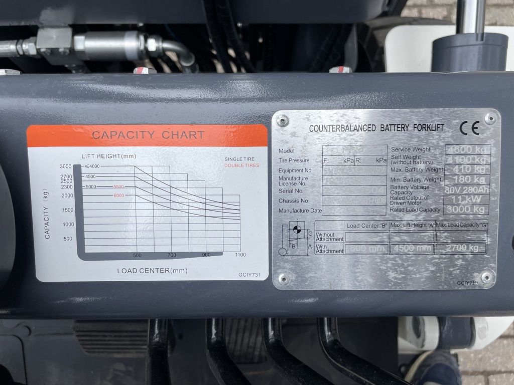 Eurotrac FE30 ECO electrische heftruck NIEUW
